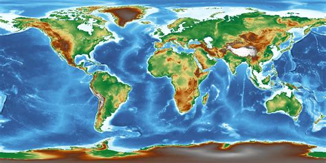 Earthrelief 全球地形起伏数据 — Gmt中文手册