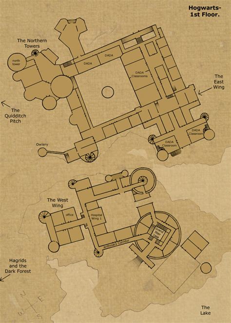 Hogwarts Floor Plan Minecraft