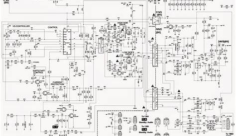 tv smps circuit diagram