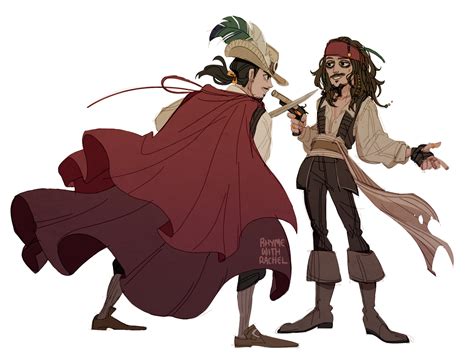Jack Sparrow Will Turner Fan Art