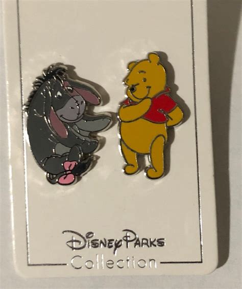 Disney Trading Pins 2 Pin Set Winnie The Pooh And Eeyore Disney Pins