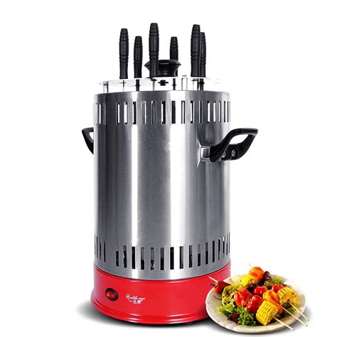 Indoor Smokeless Grill Household Automatic Rotary Skewer Kebab Machine