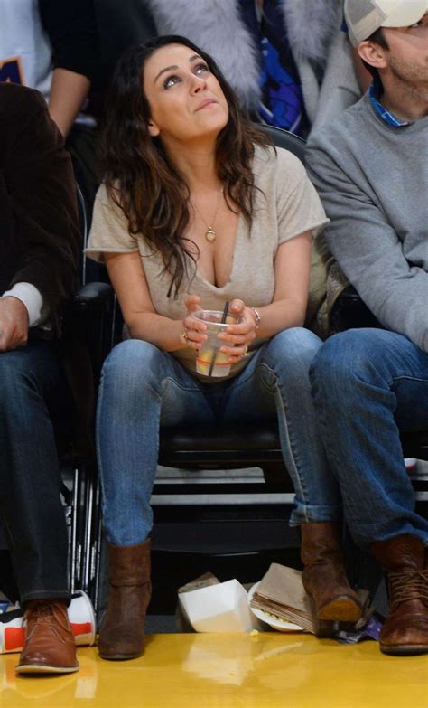 Mila Kunis At La Lakers Game 02152018 Hawtcelebs