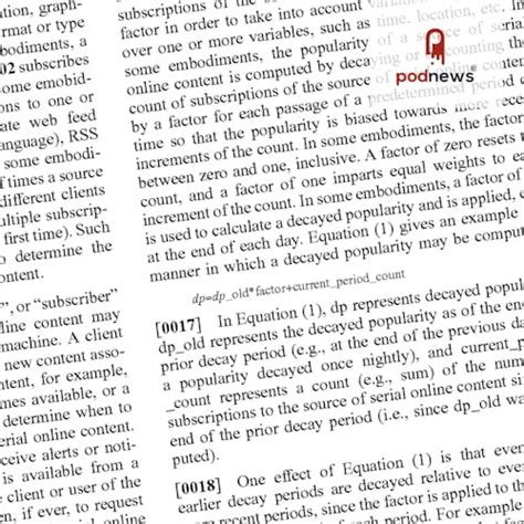 How The Apple Podcast Charts Work The Patent Podnews Podcasting News