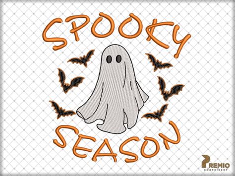 Spooky Season Embroidery Design Premio Embroidery