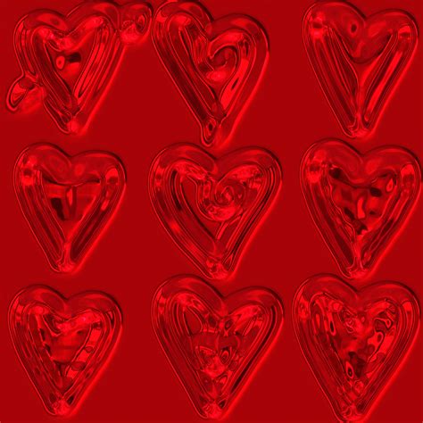 Many Red Hearts Free Stock Photo Public Domain Pictures