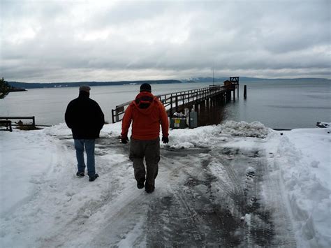 Orkila family camp weekend cabin selection: Camp Orkila, Orcas Island | Heading down to the dock with ...