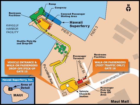Honolulu Cruise Terminal Map