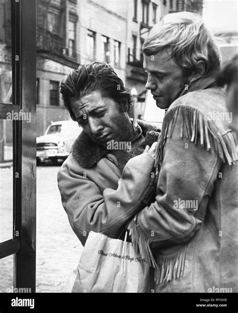 Midnight Cowboy 1969 Ndustin Hoffman Left And John Voight In The