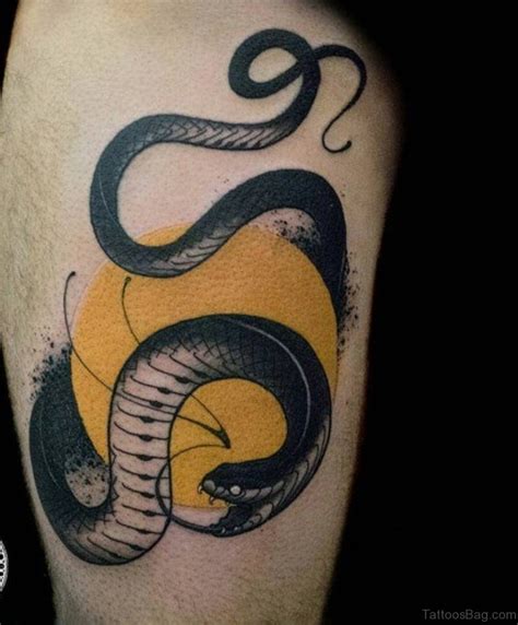 37 Fabulous Snake Tattoos On Thigh