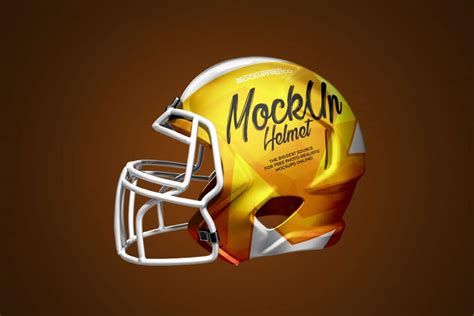 football helmet    psd mockups designhooks