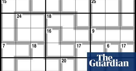 Observer Killer Sudoku Life And Style The Guardian