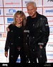 US American rock singer Suzi Quatro and her German husband Rainer Stock ...