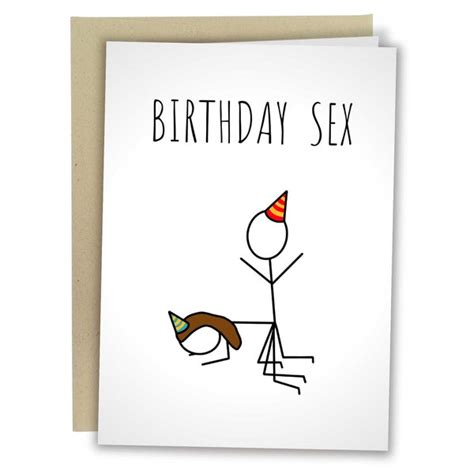 Sexy Birthday Card Etsy