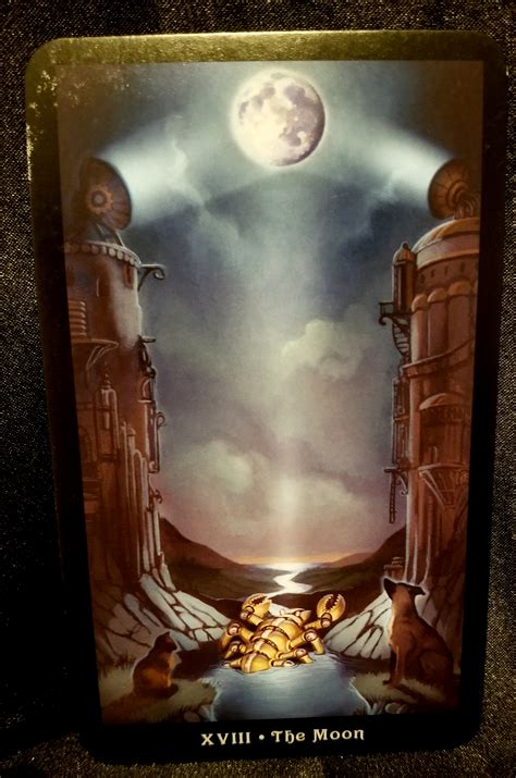 The Moon - Tarot Card of the Day - Beneath the Triune Moon