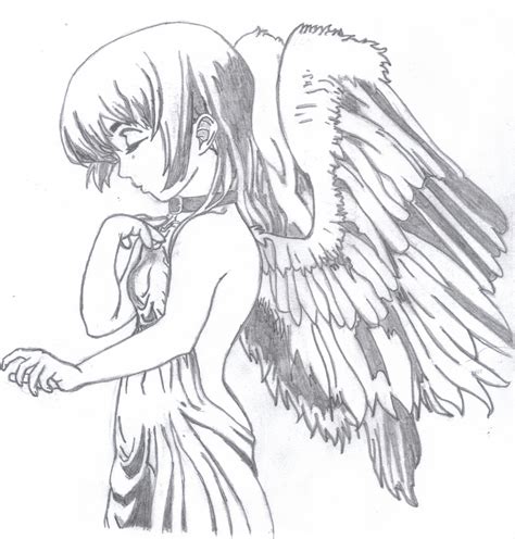 Anime Angel Drawing Skill