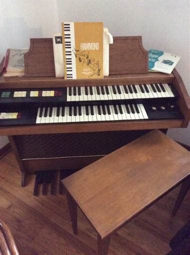 Hammond Organ Model J 222 W Leslie Speakers