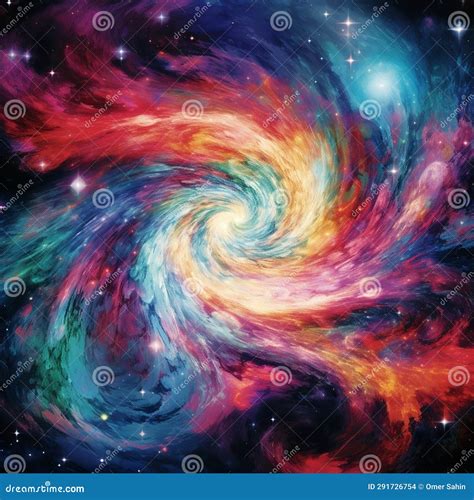 Vibrant Celestial Kaleidoscope Stock Photo - Image of visually, prepare