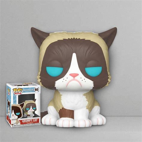 Pop Cat 1080x1080 Funko Pop Icons Grumpy Cat Flocked Hobbiesville
