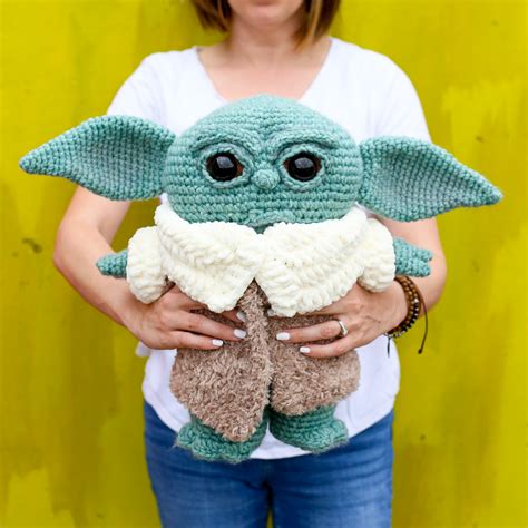 Baby Yoda Crochet Pattern Craftyiscool Amelias Crochet