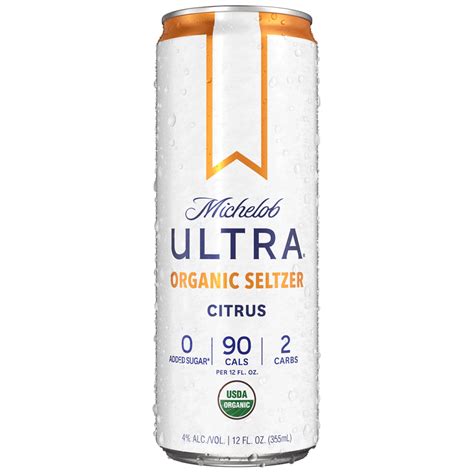 Now Available Michelob Ultra Organic Seltzers • One Under Craft Beer