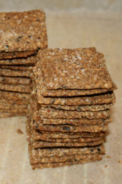 Psyllium Crackers Recipe Sparkrecipes