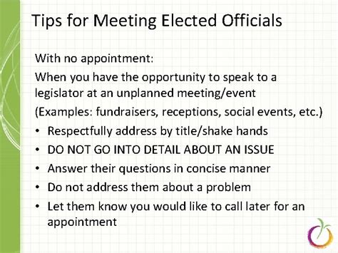 Effective Ways To Communicate With Your Elected Officials