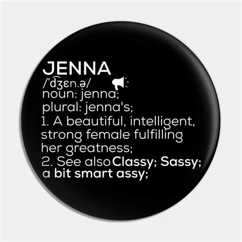 jenna name jenna definition jenna female name jenna meaning jenna pin teepublic