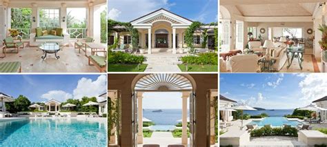 Princess Margarets Villa Les Jolies Eaux As It Is Today On Mustique