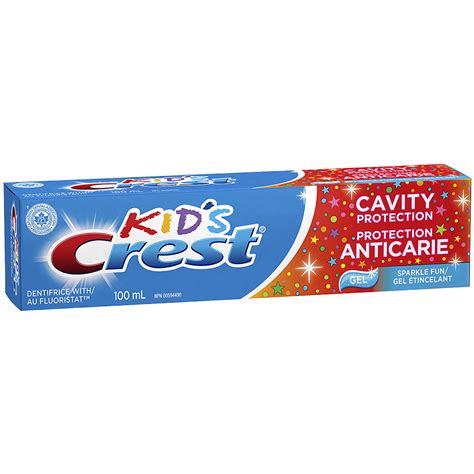 Crest Kids Toothpaste Sparkle Fun Gel 100ml London Drugs