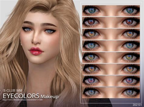 Eyecolors 202101 By S Club Wm At Tsr Sims 4 Updates