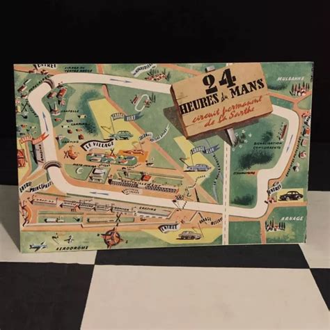Original Le Mans Hours Heures Aco Race Information Guide Programme Tr Picclick