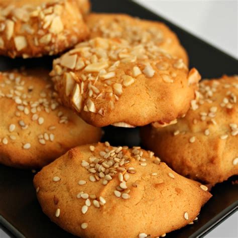 Ancient Honey Cakes Rice Flour Cookies With Nuts Or Poppy Seeds