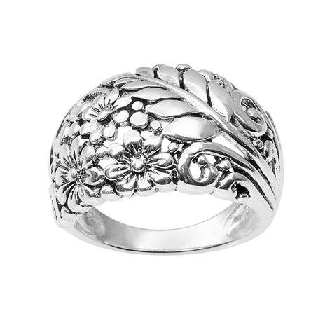 Sterling Silver Flower Ring Kohls