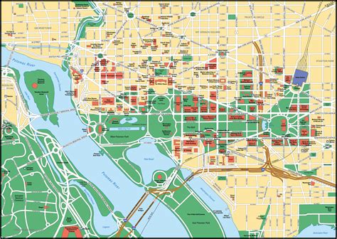 Washington Dc On Map Of Usa London Top Attractions Map