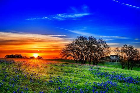 1920x1080px 1080p Free Download Texas Hill Country Bonito Sunset