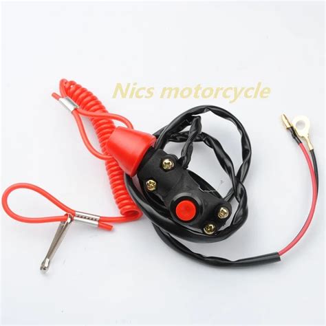 parts and accessories normally closed new gp pro motorcycle atv quad magnetic lanyard kill switch