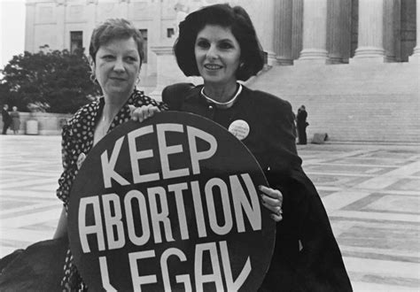 Anticipating the end of roe v. Roe v. Wade: Then, Now, and What if? - Jane's Due Process