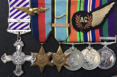 Militaria Ww2 Raf Royal Air Force Medal Dfc Distinguished Flying Cross