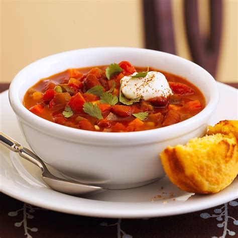 Quick Vegetarian Chili Recipe Eatingwell