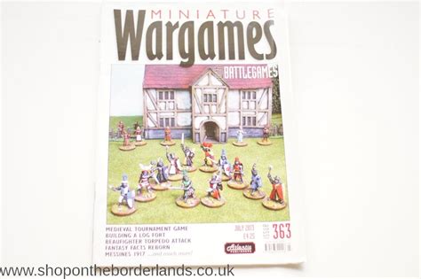 Miniature Wargames With Battlegames 363 The Shop On The Borderlands
