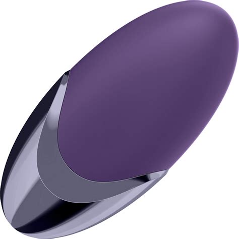 satisfyer purple pleasure silicone rechargeable clitoral vibrator