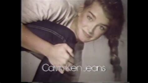 Calvin Klein Jeans Brooke Shields Commercial 80s Youtube