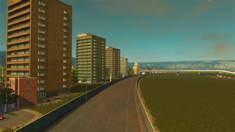 Brown And Gray Hi Rise Buildings Cities Skylines 3d Hd Wallpaper