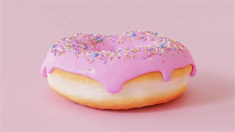 Donut Free 3d Model Donut Icing Sweet Recipes Donuts