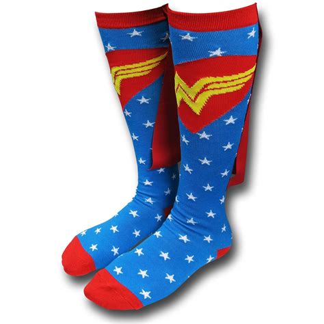 Wonder Woman Star Socks W Capes