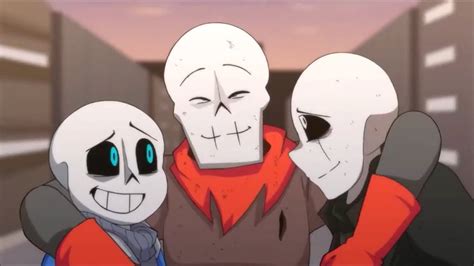 Glitchtale Sans And Papyrus And Gaster Close Your Eyes Mv Youtube