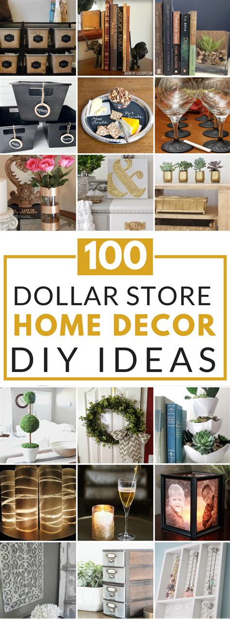 100 Dollar Store Diy Home Decor Ideas Prudent Penny Pincher