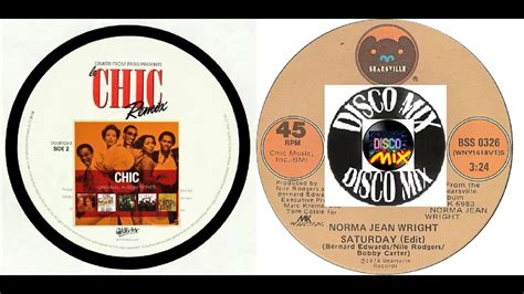Chic Norma Jean Wright Saturday Disco Mix Extended Dimitri From Paris Remix Vp Dj Duck