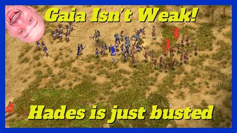 My Army Does Nothing 1v1 Gaia Vs Hades Aom Ageofempires Youtube